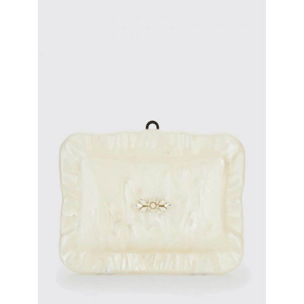 Simone Rocha Women Marbled Resin Clutch Simone Rocha